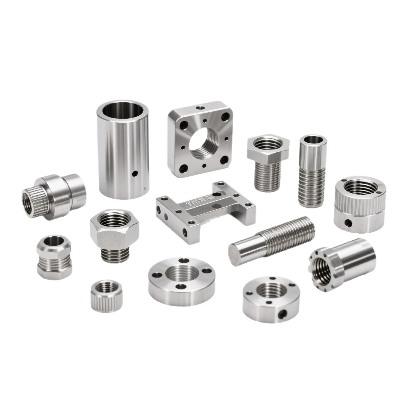 Precision custom glass fittings and glass components