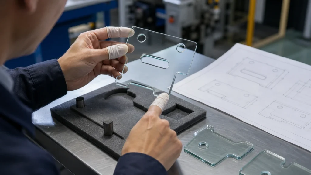 precision glass design guide for geometry and feature review
