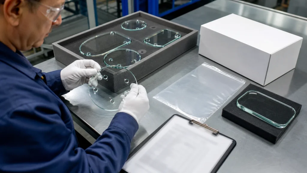 precision glass drawing and quotation checklist